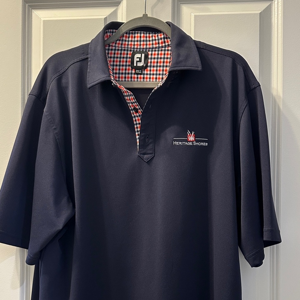 FootJoy Heritage Shores Navy Polo